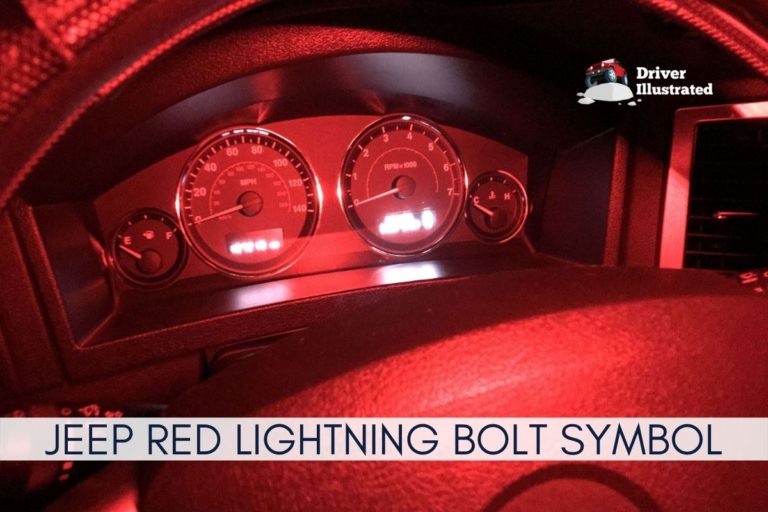 What is the Red Lightning Bolt Symbol in a Jeep? Meaning and Cause